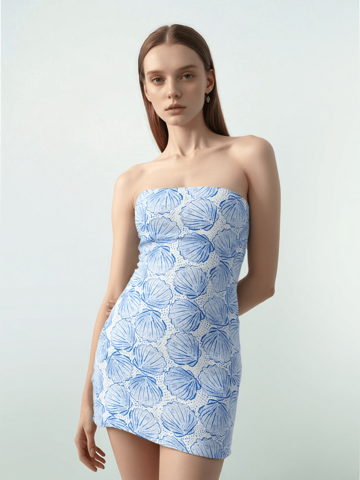 Aurelia Shell Mini Dress - IntimaBay