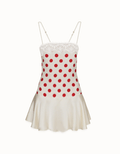 Cherry Kiss Lace Mini Dress - IntimaBay
