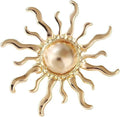Golden Sun Brooch - IntimaBay