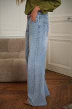 IntimaBay Star Patch Panel Jeans - IntimaBay