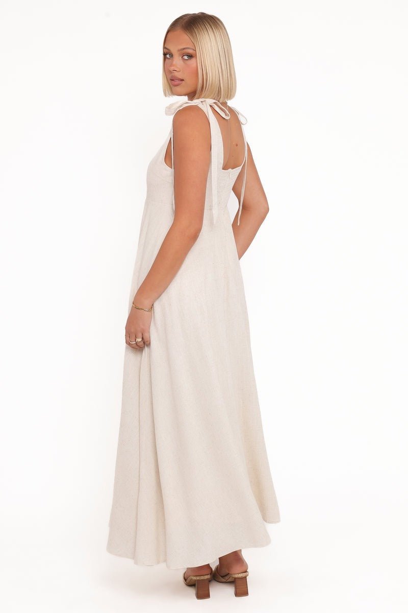 IntimaBay Tie Shoulder Maxi Dress - IntimaBay