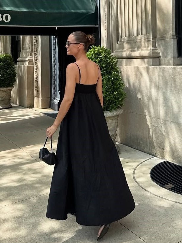 Parisian Volume Maxi Dress - IntimaBay